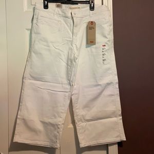 Levi's Wide leg capris